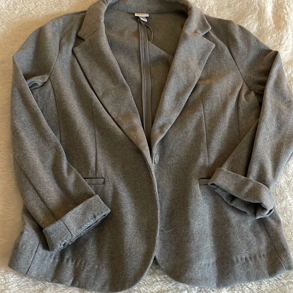 Target blazer. Light gray. Size large.
